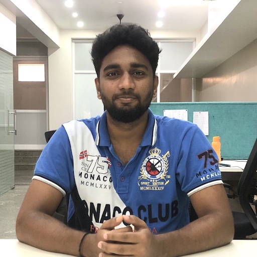 BM Technovations Senior Developer Chandru